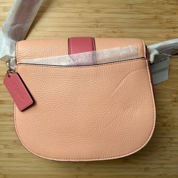NWT Coach Georgie Saddle Bag Crossbody - Picture 4 of 9